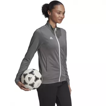 adidas Entrada 22 tréningová bunda sivá Vier H57527 veľkosť S