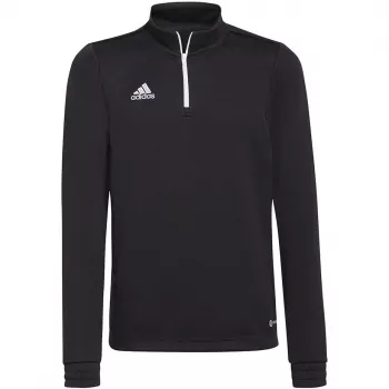 adidas Entrada 22 tréningové tričko mikina pre deti čierna veľkosť 128 H57547