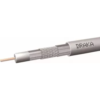 Draka Coax10AD10SAL 75 Ohm koaxiálny kábel 100m kotúč biely PE 60014932
