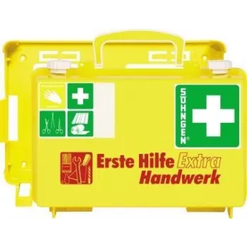 SÖHNGEN lekárnička EXTRA HANDW DIN 13157 na stenu ABS puzdro oranžová O320125