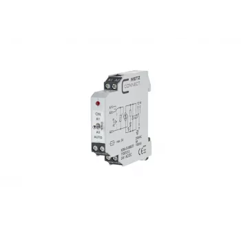 METZ CONNECT KRA-S-M6/21 väzbový reléový modul 24V AC/DC 1 prepínací 8A biela 11061213