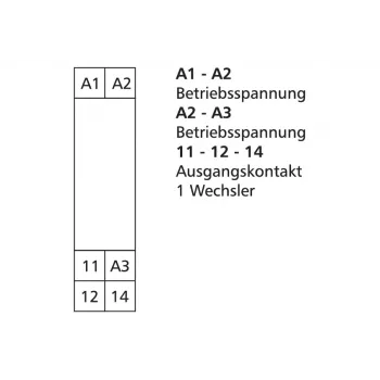 METZ CONNECT KRA-S-M6/21 väzbový reléový modul 24V AC/DC 1 prepínací 8A biela 11061213