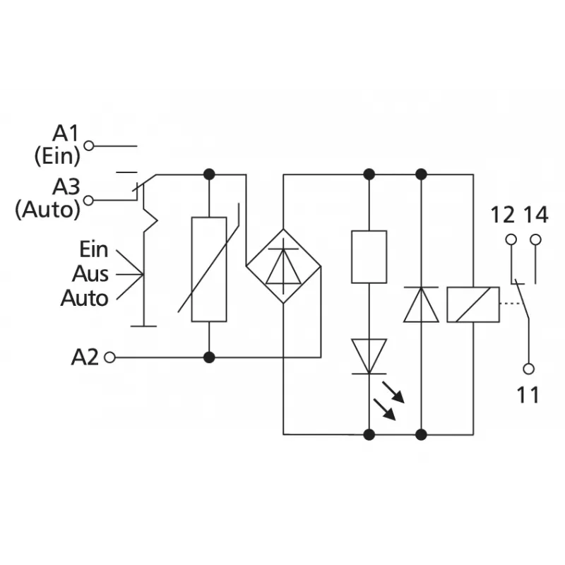 METZ CONNECT KRA-S-M6/21 väzbový reléový modul 24V AC/DC 1 prepínací 8A biely 11061213