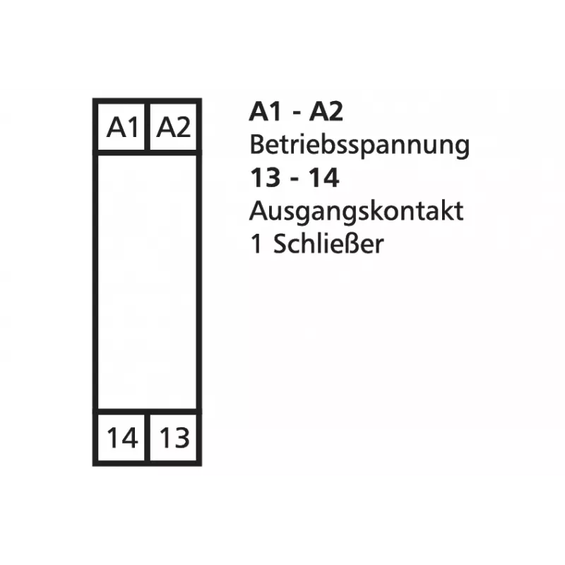 METZ CONNECT KRA-M4/1 rozhranový reléový modul, 1 prepínací kontakt, 24 V AC cievka, biely 11061313