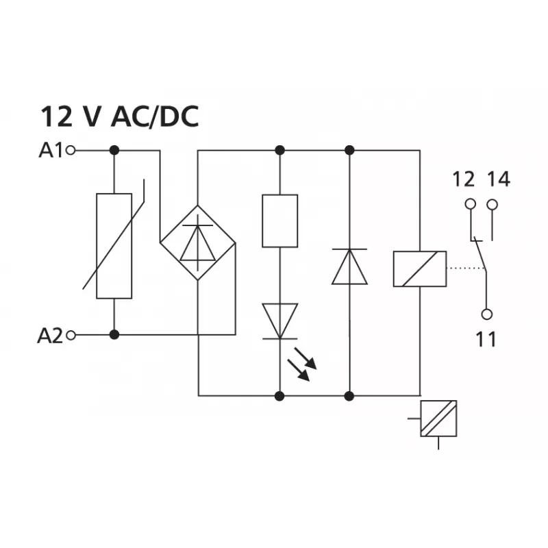 METZ CONNECT KRA-M6/21 biela DIN lištová svorka 2-pólová 250V 8A 11061550