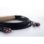 Cordial 14836 RCA audio kábel 2x RCA konektor samec na 2x RCA konektor samec 1,5m čierny