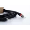 Cordial 14854 3,5mm jack na 2x RCA audio Y-adapter kábel 1m čierny