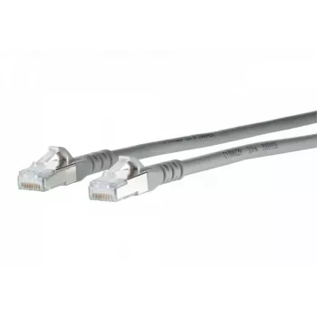 METZ CONNECT 130845C533-E Cat6a S/FTP patch kábel, 35 m, sivý