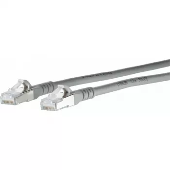 METZ CONNECT 130845C533-E Cat6a S/FTP patch kábel, 35 m, sivý