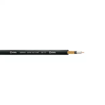 Cordial 11218 6,3mm mono jack audio kábel 3m čierny PVC