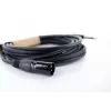 Cordial EM 10 MP XLR na 6,3 mm mono jack audio kábel 10 m čierny 14754