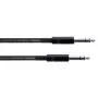 Cordial 14814 6,3mm TRS jack na 6,3mm TRS jack audiokábel 0,5m čierny