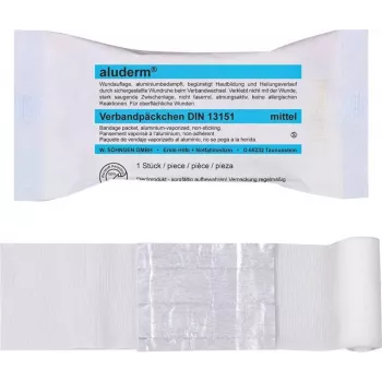 SÖHNGEN aluderm sterilný elastický obväz 3 m x 6 cm s 6 x 8 cm obväzovou vložkou 1003371