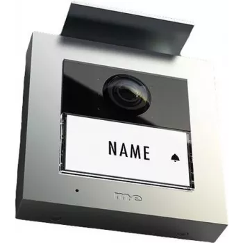 m-e modern-electronics VS-21 S Vistasmart videovrátnik vonkajšia jednotka, LAN/WLAN, strieborná 41362