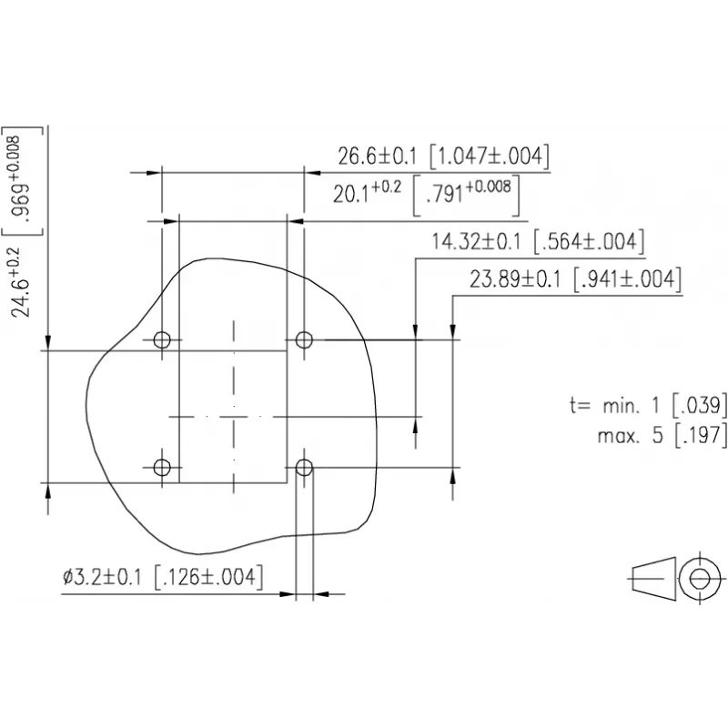 METZ CONNECT 1309413003-E montážna sada pre C6Amodul RJ45 Keystone moduly