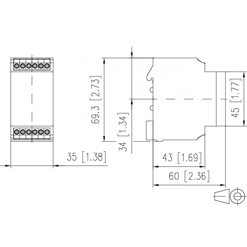 METZ CONNECT oddeľovač potenciálov 230VAC 110502