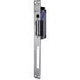 m-e modern-electronics F0513000024-B elektrický otvárač dverí s mechanickým odblokovaním, Fail-Secure, 8-12V AC/DC, 3000 N prídržná sila, podomietková montáž, sivá