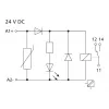 METZ CONNECT KRA-M6/21 rozhranie reléový modul 24V AC/DC, 1 prepínací kontakt, 6A, biely 11061525