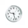PEWETA rádiové hliníkové nástenné hodiny 20cm strieborné 51.017.215