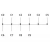METZ CONNECT PV10 F10 výkonové spínacie relé 24V DC 1 prepínací 10A biela 110720