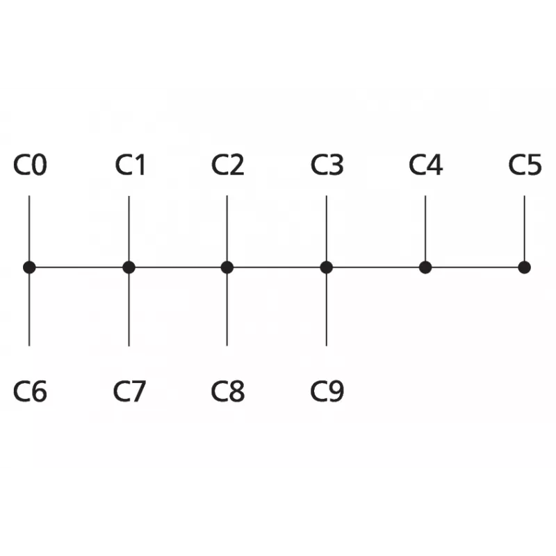 METZ CONNECT PV10 F10 výkonové spínacie relé 24V DC 1 prepínací 10A biela 110720