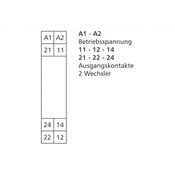 METZ CONNECT väzbový modul 2-drôt KRA-M8/21-21 24DC (11061925)