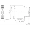 METZ CONNECT väzbový modul 2-drôt KRA-M8/21-21 24DC (11061925)