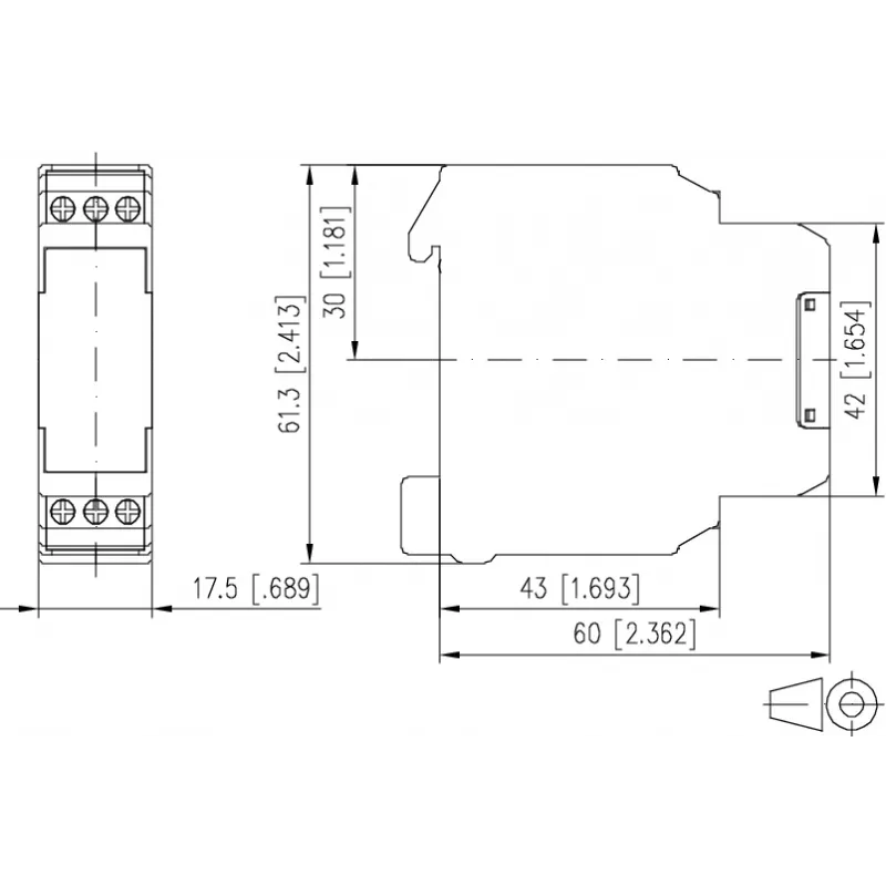 METZ CONNECT 1-kanálový rozhranie modul bez manuálnej obsluhy KRS-E06 (110655)