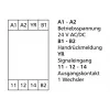 METZ CONNECT 110666 Výkonové relé biele DPDT 24V DC 8A montáž na PCB