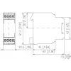 METZ CONNECT 110666 Výkonové relé biele DPDT 24V DC 8A montáž na PCB