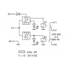 METZ CONNECT KRS-E08 3 24 V AC/DC modul rozhranového relé, 1 prepínací kontakt, 8 A, DIN lišta 110673