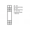 METZ CONNECT KRA-S-F8/21 Výkonové relé 24V DC 8A SPDT sivé DIN lišta 11070613