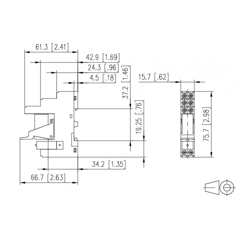 METZ CONNECT 11051005 Cat.6A tienený RJ45 Keystone modul, bez nástroja, čierna/oranžová
