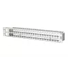 METZ CONNECT 130924-00-E MPP48 48-portový patch panel, nehrdzavejúca oceľ, 1,5U, neosadený