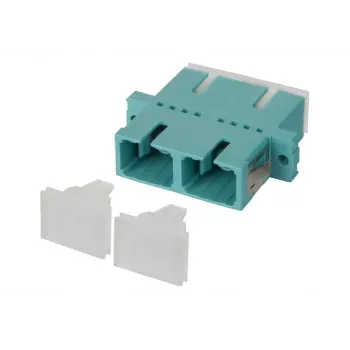 METZ BTR 150900BA-I OpDAT SC-D MM OM3 fosforbronz aqua Duplex spojka