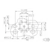 METZ MMT471A315-0004 PCB zásuvka, 8-pólová, rozteč 2,54 mm, THT, rovná