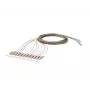 METZ CONNECT 150N1JO0020E OM4 multimode optický patch kábel, 12x LC Duplex, 2 m, jadro 50 µm, viacfarebný