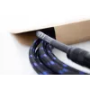 Cordial 14770 mono jack audio kábel 6,3 mm TS na 6,3 mm TS 5 m čierno-modrý textil
