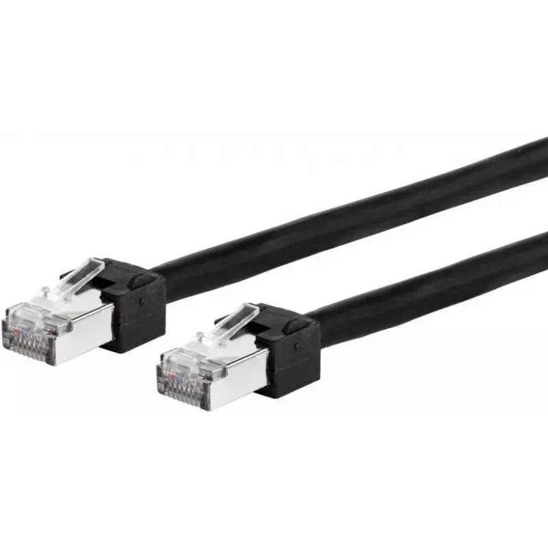 METZ CONNECT 13084V1500-E Cat6 S/FTP sieťový kábel, RJ45, 1,5 m, čierny