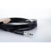 Cordial 14816 stereo jack audio kábel 6,3 mm TRS na 6,3 mm TRS, 1,5 m, čierny, twisted pair, PVC