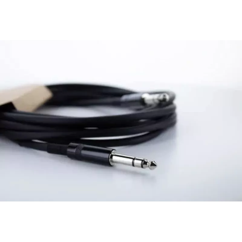 Cordial 14817 audio kábel 6,3 mm TRS na 6,3 mm TRS 3 m čierny PVC twisted pair
