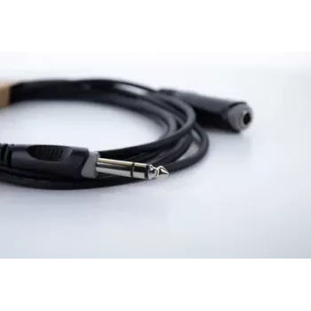 Cordial 14825 6,3 mm TRS jack predlžovací kábel 5 m čierny