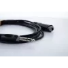 Cordial 14825 6,3 mm TRS jack predlžovací kábel 5 m čierny