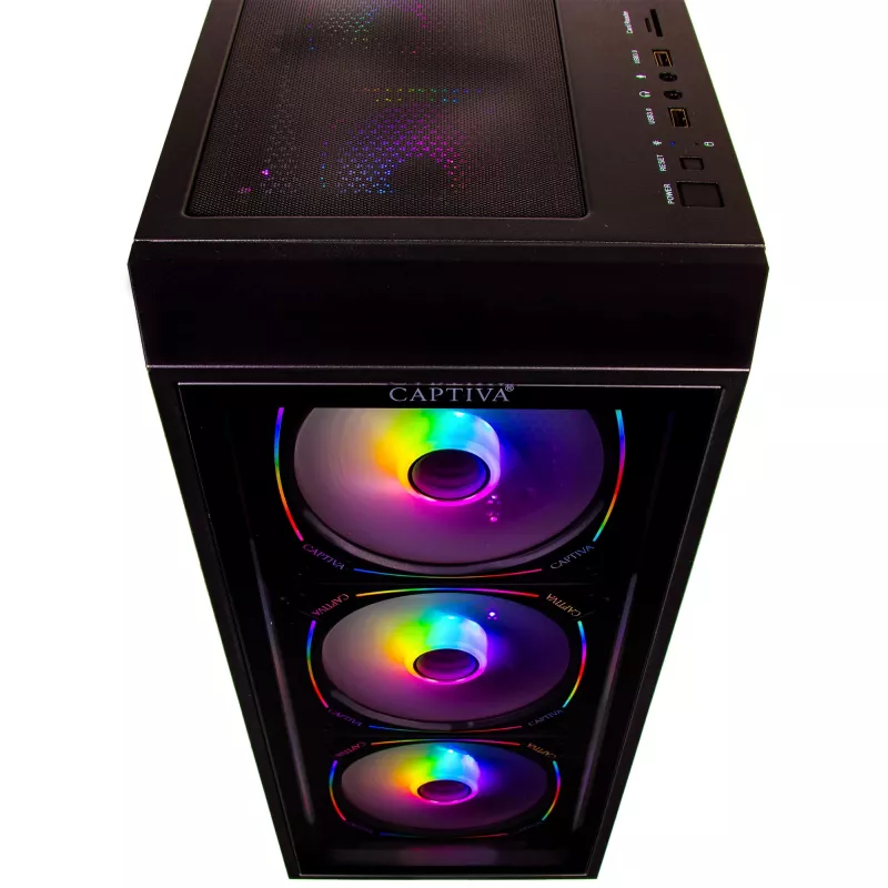 Captiva PC Entry Gaming I10-3608 (Intel Core Ultra 5 250KF Plus, GeForce RTX 5060 Ti 16GB GDDR7, 16GB DDR5, 1TB NVMe SSD, Wi-Fi, bez operačného systému)