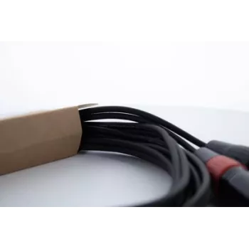 Cordial EU 1 MC XLR na RCA audio kábel 1 m čierny 14847