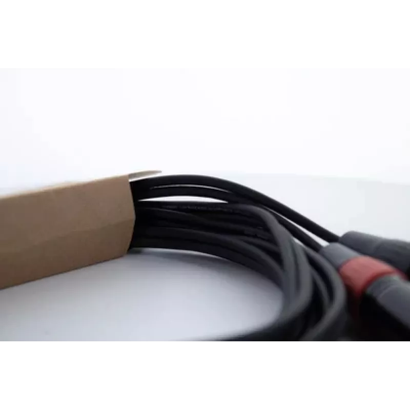 Cordial EU 3 MC XLR na RCA audio kábel 3 m čierny 14849