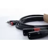 Cordial EU 3 MC XLR na RCA audio kábel 3 m čierny 14849