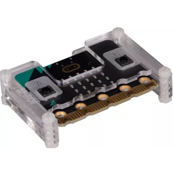 JOY-IT BBCZ CASE V2 TR - priehľadné ochranné puzdro pre BBC micro:bit V2 (MB-CASE02)