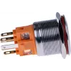 JOY-IT BUTTON22B-M-GR tlačidlo (spínacie), 22mm, 250V AC 7A, 1 NO, IP67, IK10, zelené