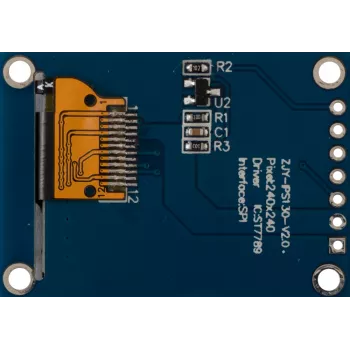 Joy-it 1,3 palca IPS TFT LCD displej modul 240x240 s SBC montážnym držiakom (SBC-LCD01)